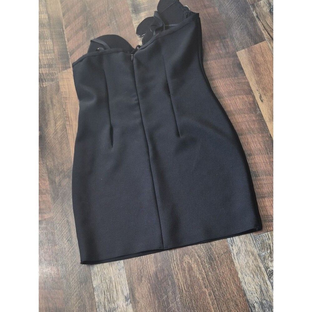 Akira Women's Black and Silver Dress - Picture 11 of 11
